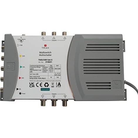 Commutatore satellitare compatto Triax Multiswitch TMS 5 6S