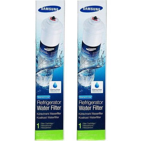 Lot de 2 Samsung DA29-10105J Filtres à Eau Externe pour Réfrigérateur (1/4)