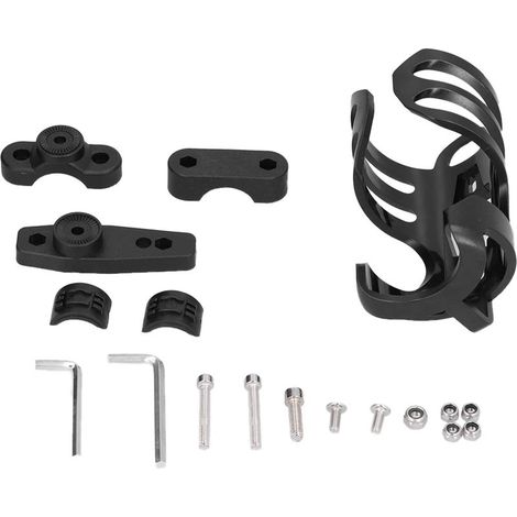 Support de verre d'eau réglable, support universel de bouteille de boisson pour guidon, protection de moteur (1/5)