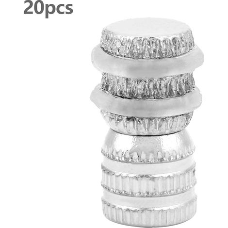 Cheville De Support Pour Étagère - Vis En Métal 8x18mm - Pour Meuble En Verre Ou Bois - Lot De 20 Pièces (1/5)
