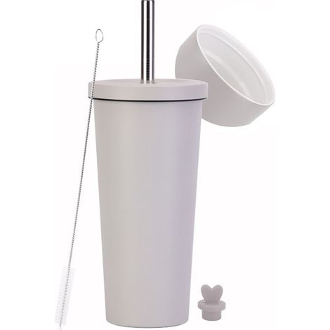 Gobelet Isotherme - 710 ml - Acier Inoxydable Double Paroi - Pour Café Glacé Eau Ou Thé - 1 Pièce (1/5)