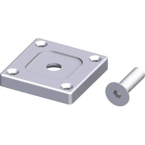 alfer Befestigungsplatte 10 x 59,5 mm Montageplatte (1/2)