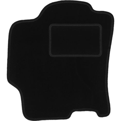 Alfombrilla de conductor negra para Mazda 323 BJ sedán, hatchback, break, station wagon (1998-2003)