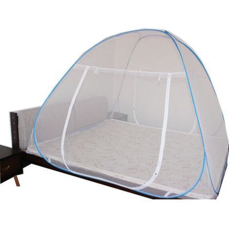 Moustiquaire dôme Pop-up 200x200x150 cm Mobile pour lit