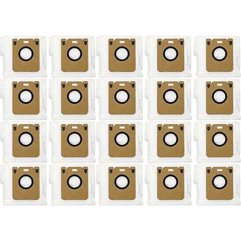 Sac à poussière compatible avec robot aspirateur D10 Plus, sac de collecte RLS3D, accessoires de rechange pour aspirateur robot – haute capacité, étanche et facile à installer (1/3)