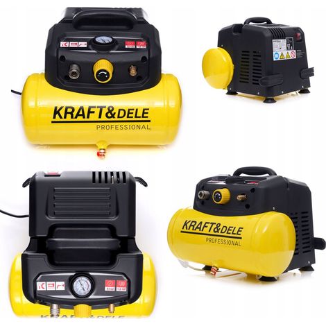Compresseur sans huile Kraft&Dele KD1415 6 L 8 bar (1/5)
