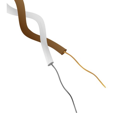 Câble pour thermocouple type T RS PRO, 10m, temp. max. +260°C, gaine PTFE ( Prix pour 1 ) (1/2)
