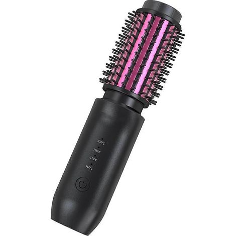 Brosse lissante sans fil pour cheveux, mini peigne lisseur de voyage, B (1/5)