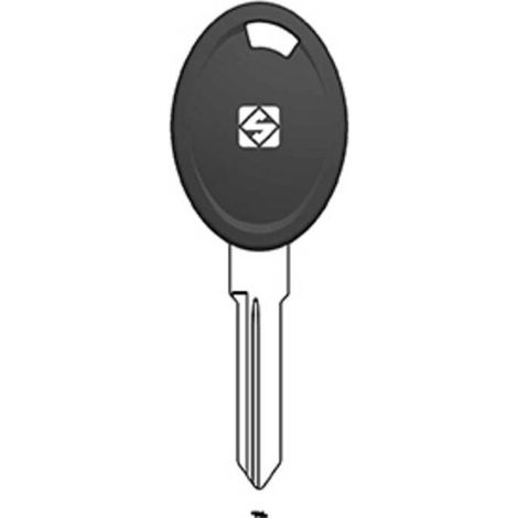 2 x SILCA TAT3RTE CHIAVE TRANSPONDER VUOTA OTTONE