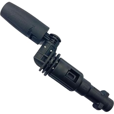 Buse de nettoyeur haute pression avec tête de pulvérisation turbo rotative à 360 degrés, accessoire de nettoyage puissant compatible avec K2 - pour nettoyeurs haute pression (buse rotative) (1/5)