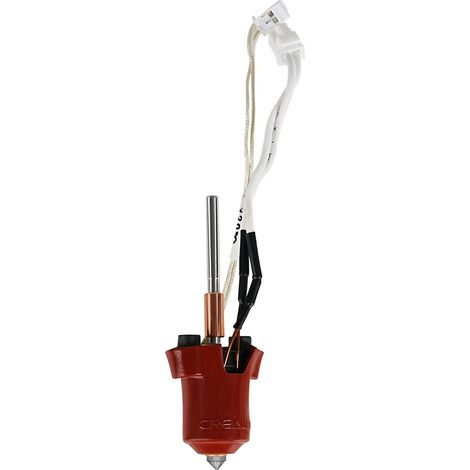 Kit de tête d'arrosage Creality pour imprimante 3D Ender-3 V3, buse intégrée rouge, chauffage en céramique, impression haute température 300 ℃ Plus (1/5)