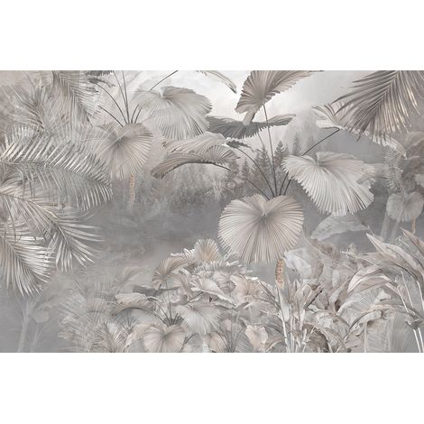 Papier peint panoramique - Forêt Tropicale - 130 cm x 87 cm (1/2)