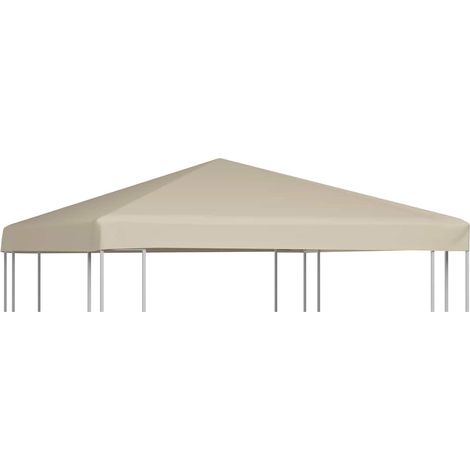 Pavillondach 310 g/m² 3×3 m Beige