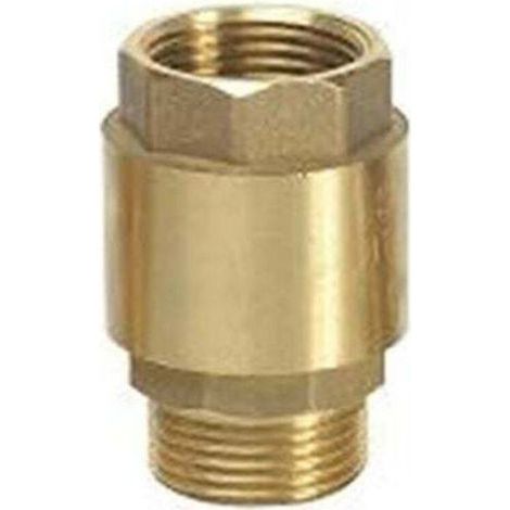 Clapet anti-retour interne et externe en laiton, clapet anti-retour pour conduite d'eau (1/4)