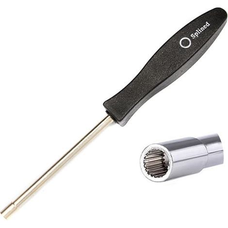Tournevis Reglage Carburateur,Tournevis Carburateur,Outil de Réglage Cannelé à 21 Dents,pour Carburateur 2T,Petit Moteur Husqvarna Poulan,Weed Eater Craftman,Débroussailleuse,Souffleur (1/5)