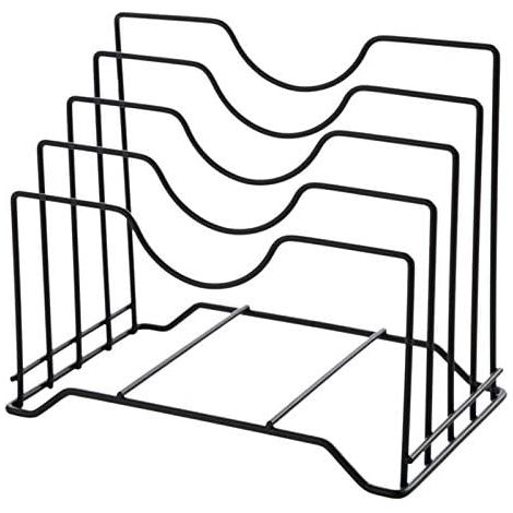 Deckelhalter Aufbewahrung Deckel Pfanne Schrank Pantry Rack Organizer Multifunktionale Küche Cut Table Organizer Aufbewahrungshalter (1/5)