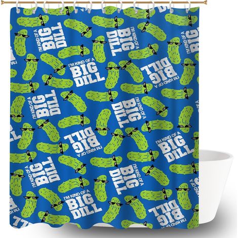 Rideau de bain imprimé polyester 180x180 Élégant protection douche pour salle de bain avec douche à l’italienne (1/5)