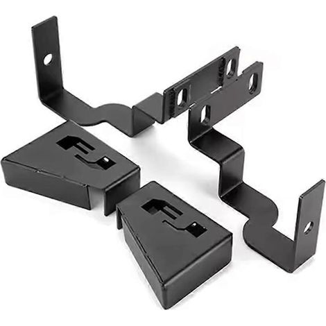 Kit de support de fixation pour éclairage de montant avec porte-projecteur pour Toyota FJ Cruiser 2007-2016 (1/5)