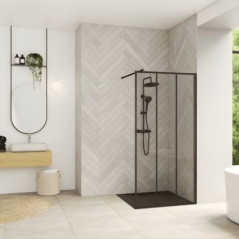 Mampara de ducha fija KINEDO Smart Design Solo 120cm