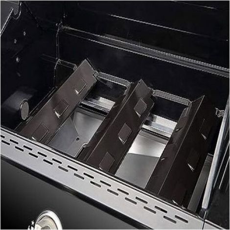 Ensemble de 3 pièces de rechange pour diffuseur de chaleur de 37 cm, compatible avec les fours à gaz Char-Broil Outback (1/4)