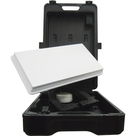 Antenne Plate - SELFSAT - H30D TRAVELLER - Double Polarisation - Blanc - 517x277x58mm (1/3)