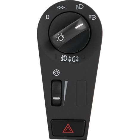 GARRYFIZH 20942844, Interrupteur de phare de voiture robuste, stable et haute sensibilité en ABS noir, facile à contrôler, pour remplacement (1/5)