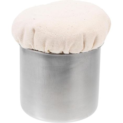 Ölpinsel aus Edelstahl 9,5 x 9 cm – für Crêpes/Grillgerichte – mit integriertem Schwamm – verschleißfest