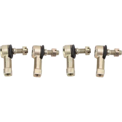 Tie Rod End Kit, M12 Ball Joint Set, Replacement Chrome Steel for Outlander 1000 500 570 650 800R L 450 (2 Pairs) (1/5)
