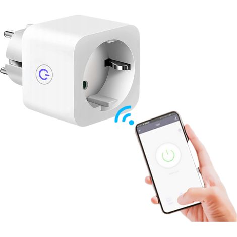 Enchufe inteligente Wi-Fi, enchufe inteligente Wi-Fi con medición de consumo de energía. (1/5)