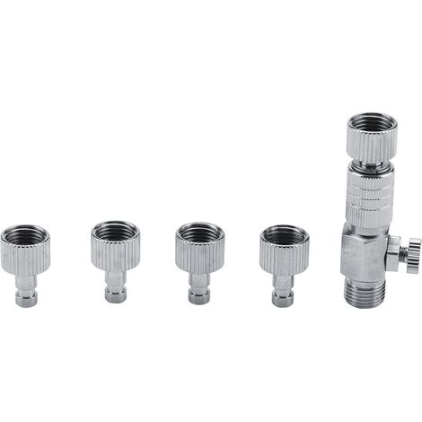 Kit de raccords rapides Air Horse pour aérographe, adaptateur de déconnexion, 4 raccords 1/8'' (1/5)