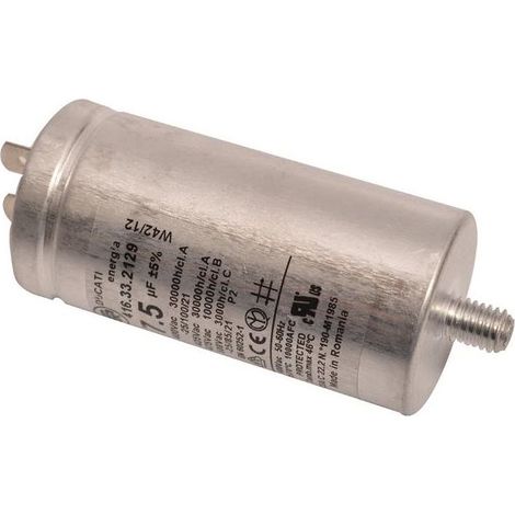 Tumble Dryer Capacitor for Indesit/Hotpoint Tumble Dryers and Spin Dryers (1/5)
