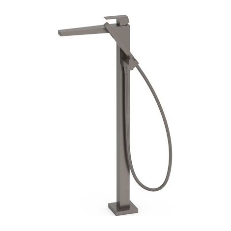 Mitigeur sur pied pour baignoire et douche Slim Graphite - TRES 20247001GR