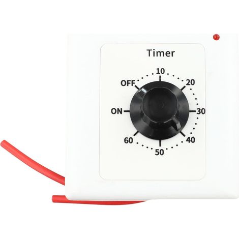 Minuteur électronique mécanique à compte rebours AC250V 15A pour (1/5)