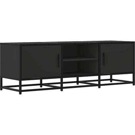 Maison Exclusive - TV-Schrank Schwarz 120x35x41 cm Holzwerkstoff