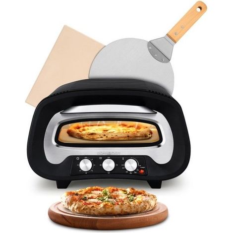 Schneider - Pierre De Feu Serie Zblack - Noir - Four à Pizza - 2200 W - 430 °c (1/5)