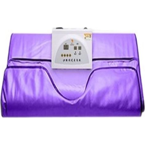 Kit de sauna portatif Couverture de sauna à infrarouge lointain, couverture amincissante for perte de poids, sac de cuisson à la vapeur en argousier for la déshumidification de la maison et l'utilisat (1/5)