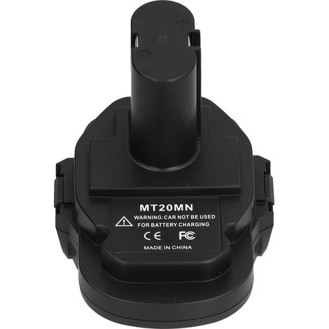 Eujgoov Batterieadapter mit vernickeltem Messinganschluss für 18V Lithium-Akku-Werkzeug MT20MN.