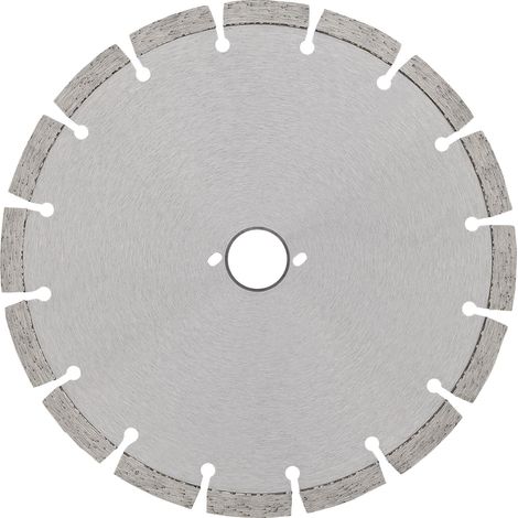 DIEWE Diamant-Trennscheibe 230 mm, Sägeblatt Beton Ziegel Putz, hohe Präzision, lasergeschweißt, passend für BEPo Maschinen, langlebig, ø 230 mm, Bohrung 25,8 mm, Belaghöhe 10 mm