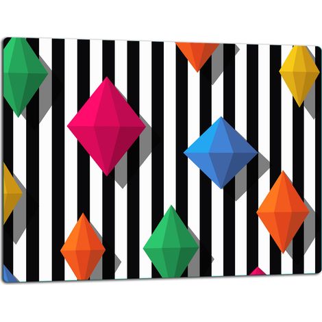 Tagliere della lastra di vetro 52x40 alla moda (1/5)