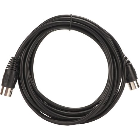 7-pin DIN male to Plug and Play cable, large extension cable for computer, medical device, 9.8 feet (1/5)