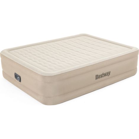 Materasso Airbed gonfiabile matrimoniale Fortech con pompa incorporata BestWay 69050 (1/5)