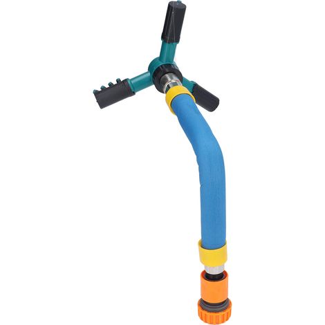 Arroseur de trampoline à rotation automatique pour enfants, en plastique, pour le jardinage d'été (grand modèle). (1/5)