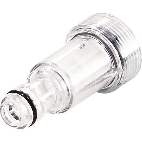 Raccord de tuyau pour filtre inlopps, nettoyeur haute pression, adaptateur de flexible, connexion mâle, laiton, usage professionnel, résistant à la corrosion, compatible universel, pièce de rechange. (1/4)
