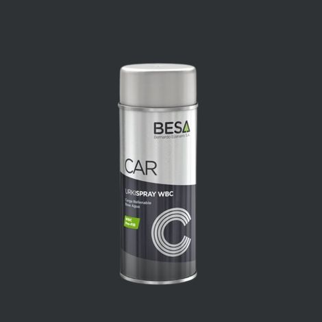 Bombe de peinture Gris Noir RAL 7021 Mat