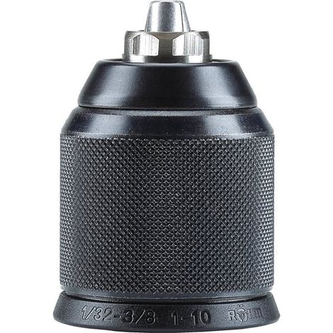 Portabrocas automático con autobloqueo 1.0-10mm 1/2x20UNF con tornillo MILWAUKEE Ref.4932372443 (1/2)