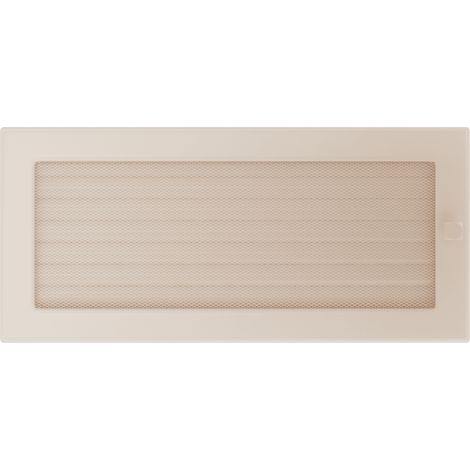 Vent Cover 17x37 cream with blinds (1/4)