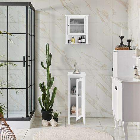 Badezimmer wandschrank mit verstellbaren regalen