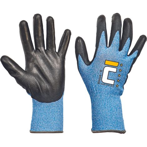 Guantes de trabajo recubiertos resistentes a los cortes - bonasiacut 3 PU 15g Cerva 11 (1/5)