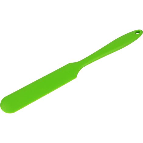 Cake Cream Butter Spatula Mixing Batter Scraper Brush Silicone Baking Cook Tool Green