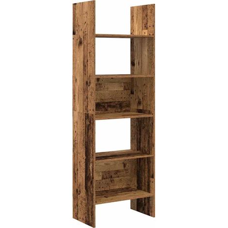 Maison Exclusive - Armadio per Libri Legno vecchio 60 x 35 x 180 cm
